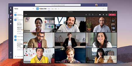 Demonstração do Microsoft Teams